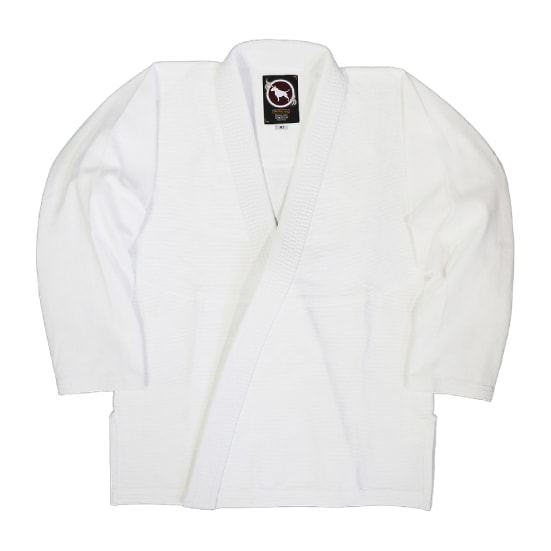 ブルテリア bjk-500 BULL TERRIER 柔術衣 ウルトラライトZeroR 白