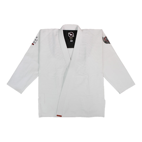 ブルテリア bjk-131 BULL TERRIER 柔術衣 スーパーライトTRD 白