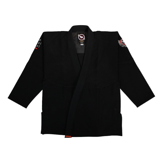 ブルテリア bjk-133 BULL TERRIER 柔術衣 スーパーライトTRD 黒