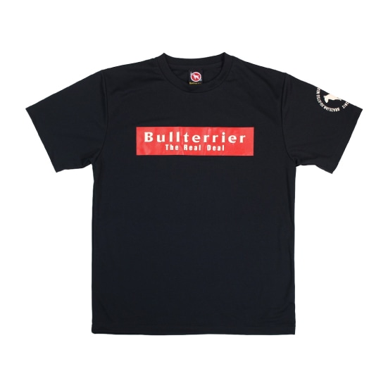 ブルテリア bj-4021 BULL TERRIER ドライTシャツ Basic Logo 黒