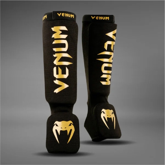 VENUM ヴェナム KONTACT シンガード - ブラック/ゴールド ベナム VENUM-0480-126