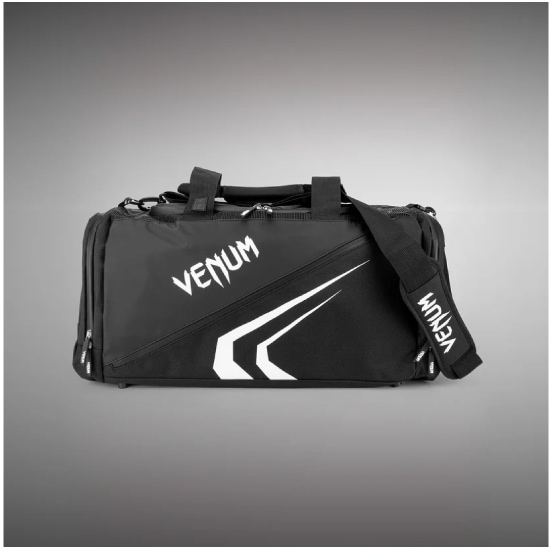VENUM ヴェナム  Trainer Lite Evo スポーツバッグ -ブラック/ホワイト ベナム VENUM-03830-108