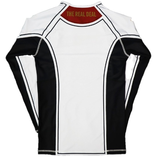 ブルテリア bj-019 BULL TERRIER ラッシュガード Rank3.0 長袖 白