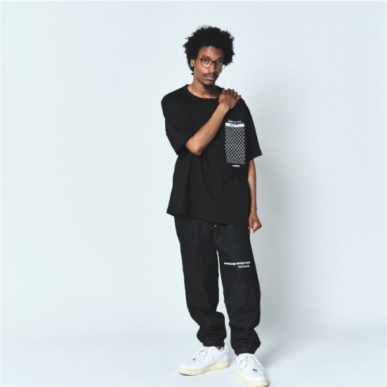 リバーサル reversal CAGE COTTON BOX SILHOUETTE TEE