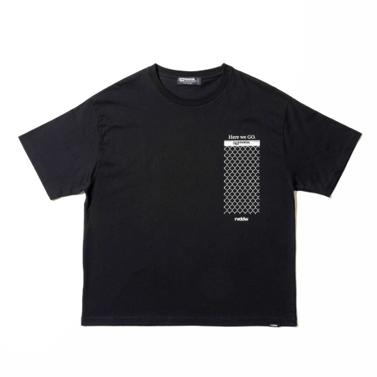 リバーサル reversal CAGE COTTON BOX SILHOUETTE TEE