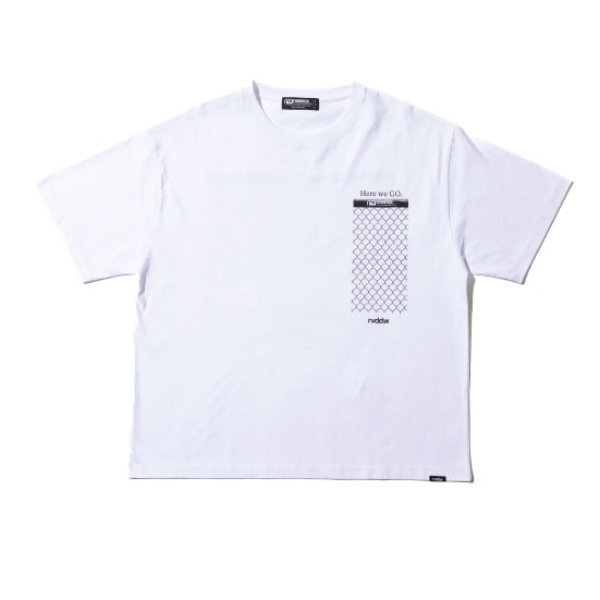 リバーサル reversal CAGE COTTON BOX SILHOUETTE TEE