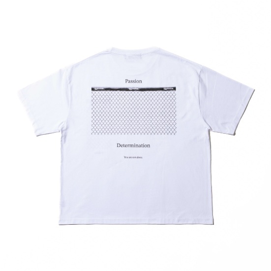 リバーサル reversal CAGE COTTON BOX SILHOUETTE TEE