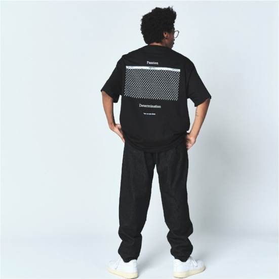 リバーサル reversal CAGE COTTON BOX SILHOUETTE TEE