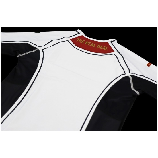 ブルテリア bj-139 BULL TERRIER ラッシュガード Rank3.0 半袖 白