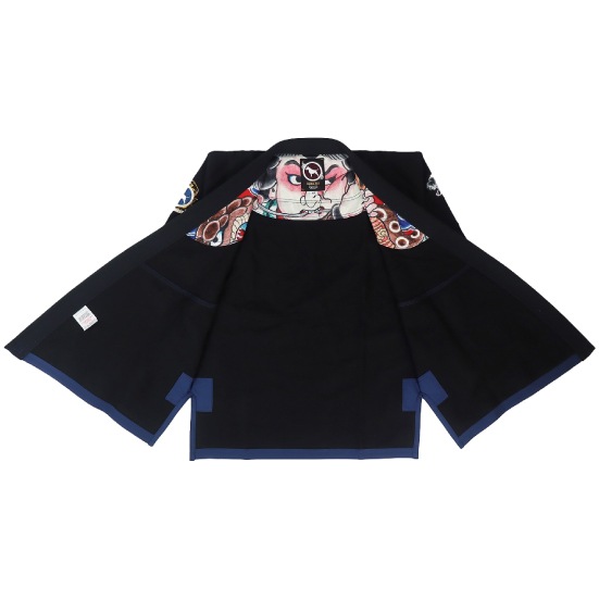 ブルテリア bjk-018 BULL TERRIER 柔術衣 Orochimaru 黒 | BULL