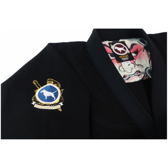 ブルテリア bjk-018 BULL TERRIER 柔術衣 Orochimaru 黒 | BULL
