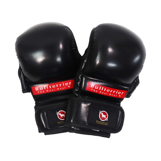 ブルテリア BULL TERRIER MMAグローブ Basic 6oz 黒 bj600001bk