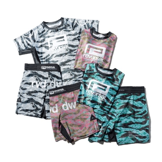 リバーサル reversal POUNCER CAMO SHORT RASH GUARD