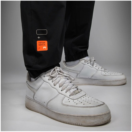 VENUM ヴェナム Eclipse ジョガーパンツ - ブラック/アイボリー ベナム VENUM-05735-108