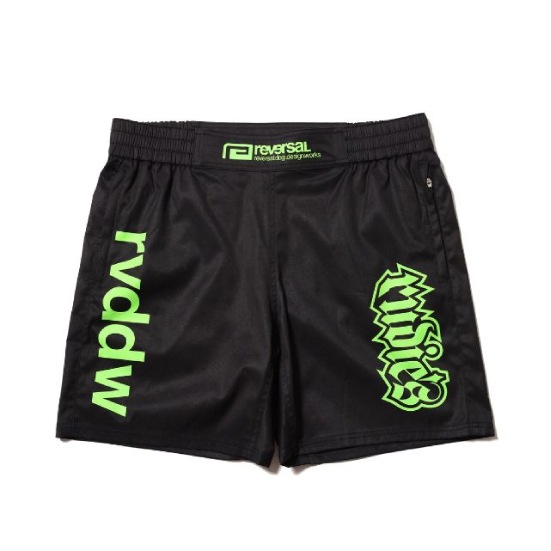 リバーサル reversal RUDIE’S x rvddw 2025 FIGHT SHORTS（SHORT LENGTH / with POCKET）