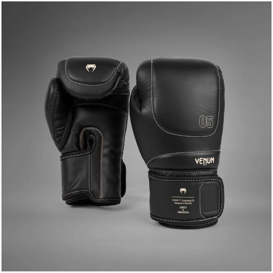 VENUM ヴェナム Impact Evo ボクシンググローブ - ブラック ベナム VENUM-05061-617