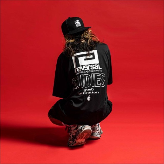 リバーサル reversal RUDIE’S x rvddw 2025 DRY TEE