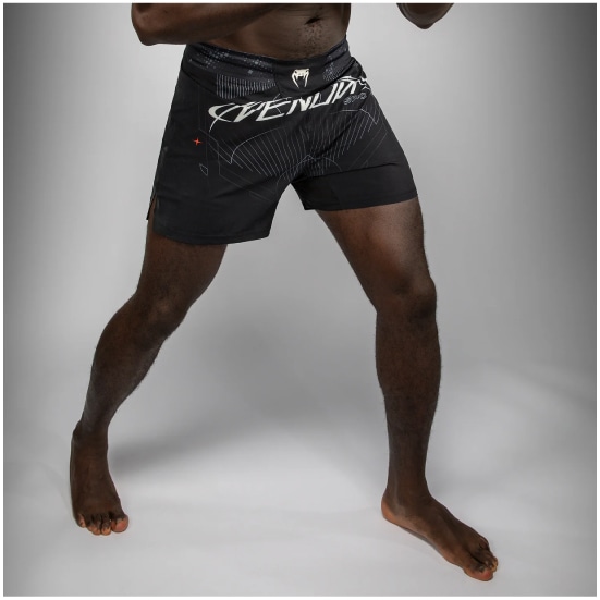 VENUM ヴェナム Eclipse ファイトショーツ - ブラック/アイボリー ベナム VENUM-05745-108