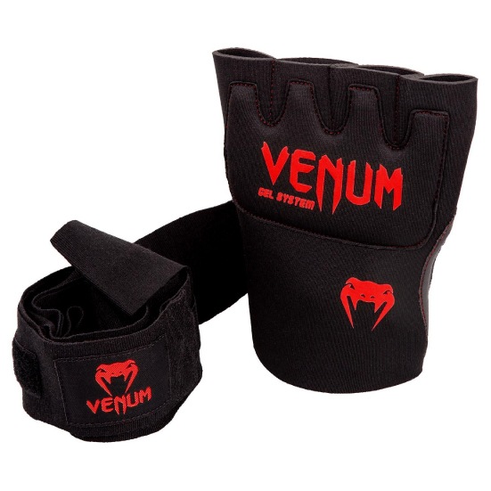 VENUM ヴェナム KONTACT ゲルグローブラップ ブラック/レッド ベナム VENUM-0181-100