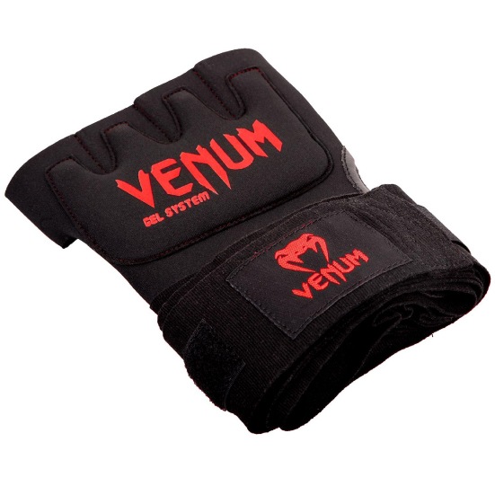 VENUM ヴェナム KONTACT ゲルグローブラップ ブラック/レッド ベナム VENUM-0181-100