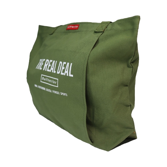 ブルテリア bj-6552 BULL TERRIER トレーニングトートバッグ アーミーグリーン