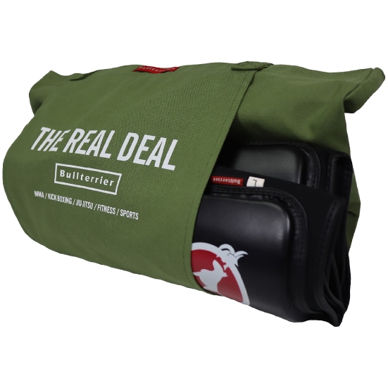 ブルテリア bj-6552 BULL TERRIER トレーニングトートバッグ アーミーグリーン