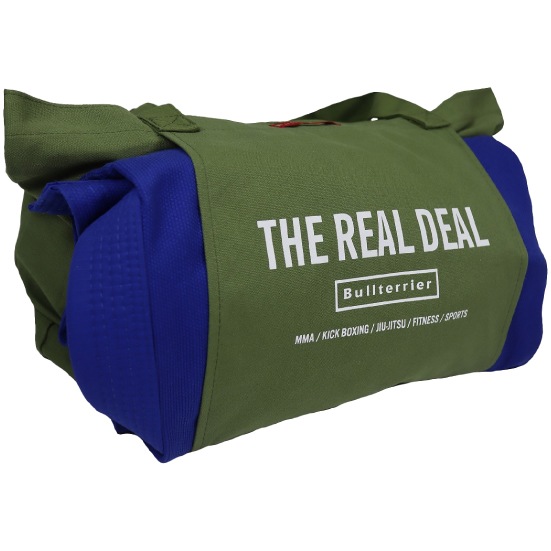 ブルテリア bj-6552 BULL TERRIER トレーニングトートバッグ アーミーグリーン