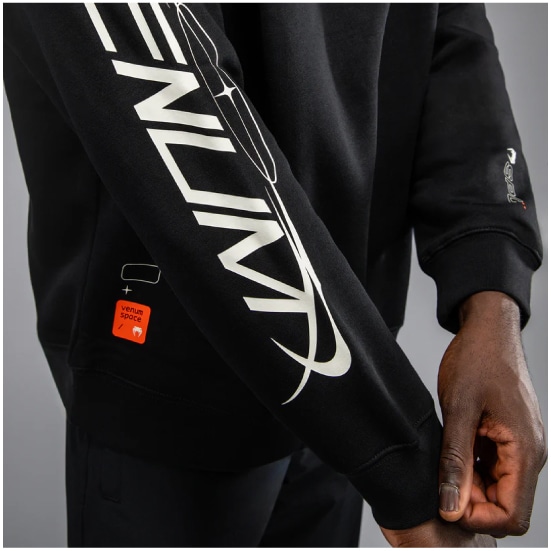 VENUM ヴェナム Eclipse ハーフジップスウェットシャツ - ブラック/アイボリー ベナム VENUM-05737-108