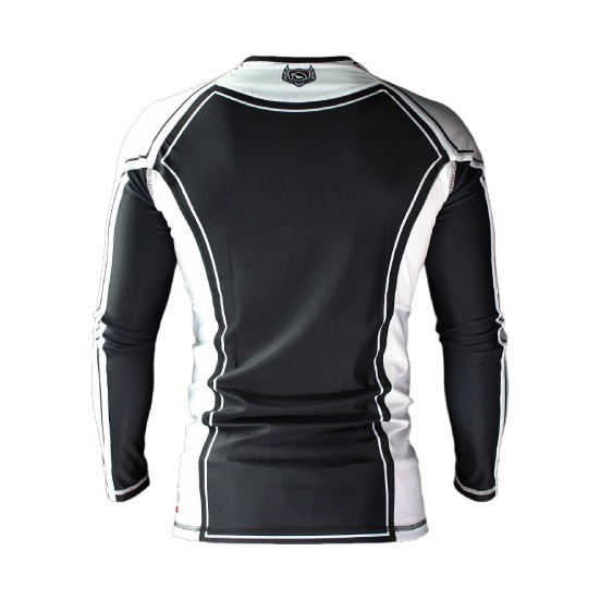 ブルテリア bj-024 BULL TERRIER ラッシュガード Rank4.0 長袖 白