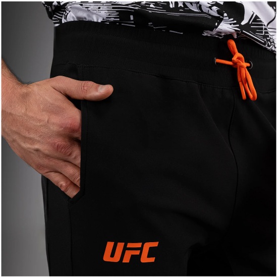 VENUM ヴェナム UFC Zenith by Venum Authentic Fight Week スウェット パンツ メンズ - ブラック ベナム VNMUFC-00457-112