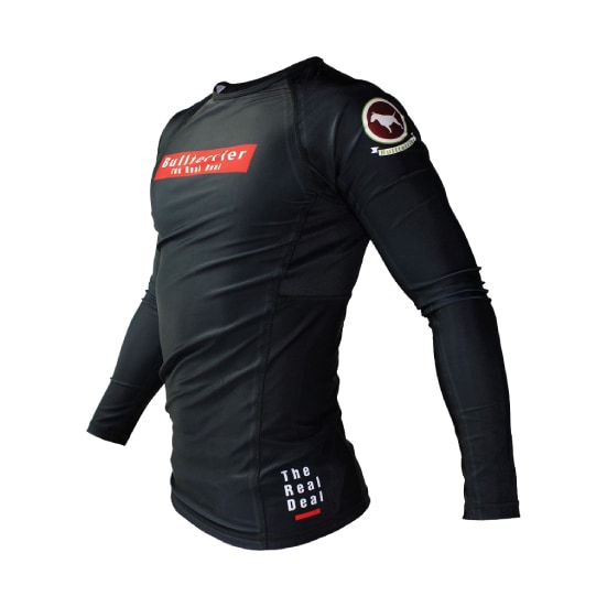 ブルテリア bj-028 BULL TERRIER ラッシュガード Rank4.0 長袖 黒