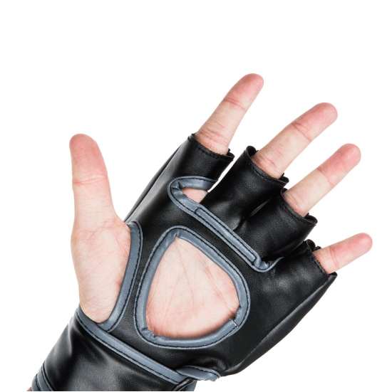 UFC ユーエフシー 5OZ MMAグローブ 5オンス BLACK 黒 ブラック L