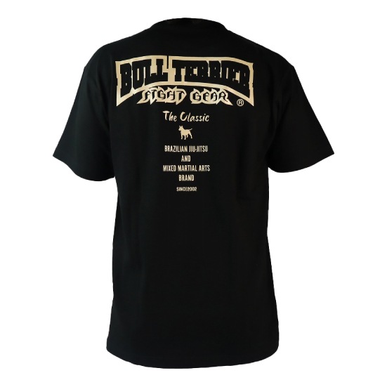 ブルテリア bj-463 BULL TERRIER Tシャツ Classic Logo 黒