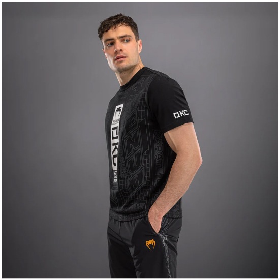 VENUM ヴェナム Karate Combat by Venum Tシャツ - ブラック/グレー ベナム VENUM-06235-109