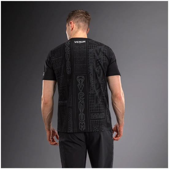 VENUM ヴェナム Karate Combat by Venum Tシャツ - ブラック/グレー ベナム VENUM-06235-109