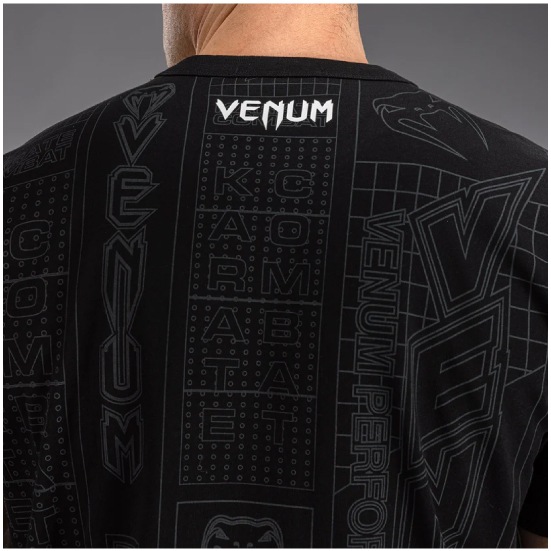 VENUM ヴェナム Karate Combat by Venum Tシャツ - ブラック/グレー ベナム VENUM-06235-109