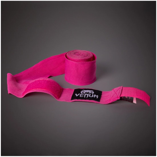 VENUM ヴェナム KONTACT ボクシングハンドラップ - 4M ネオンピンク ベナム VENUM-0429-017