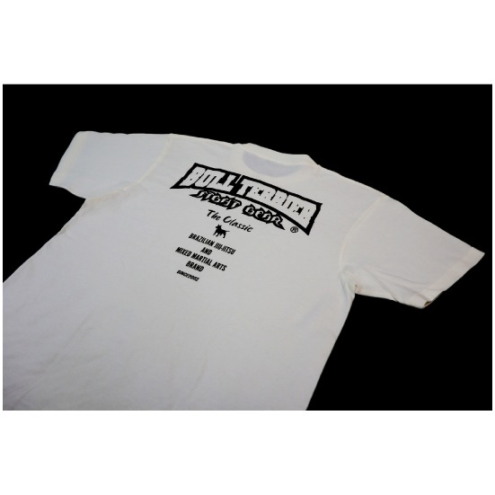 ブルテリア bj-464 BULL TERRIER Tシャツ Classic Logo クリームホワイト