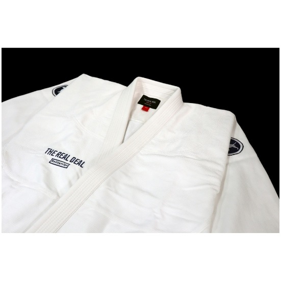 BULL TERRIER 柔術着 白帯 セット A1 ホワイト BULL TERRIER 柔術衣 HeavyR2.0 白
