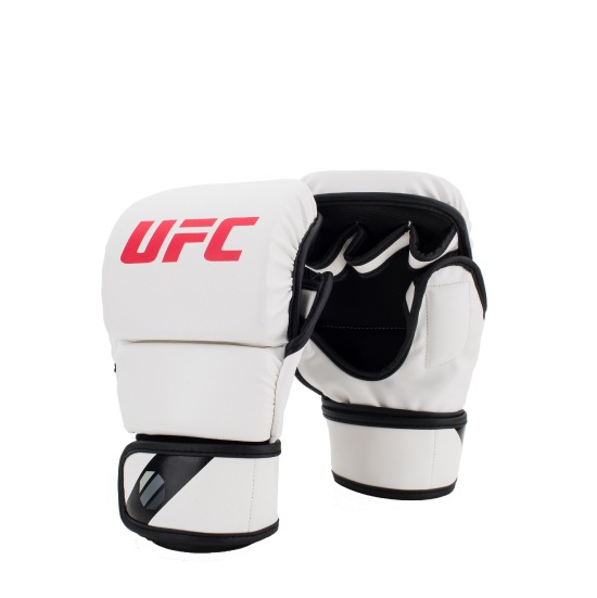 UFC ユーエフシー MMA 8OZ スパーリンググローブ 8オンス WHITE ホワイト 白 S/M UHK-69149