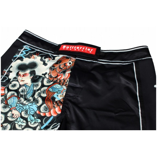 ブルテリア bj-289 BULL TERRIER ファイトショーツ Orochimaru 黒