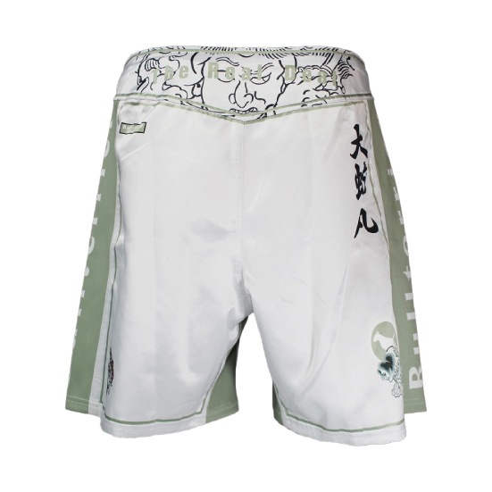 ブルテリア bj-290 BULL TERRIER ファイトショーツ Orochimaru 白
