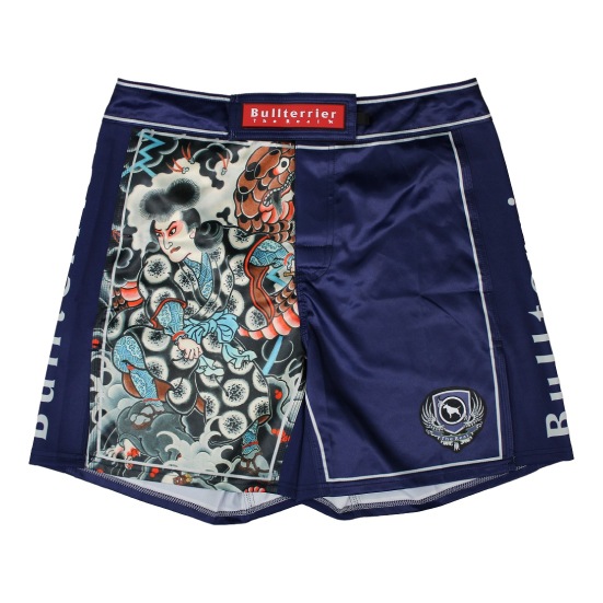 ブルテリア bj-291 BULL TERRIER ファイトショーツ Orochimaru 紺