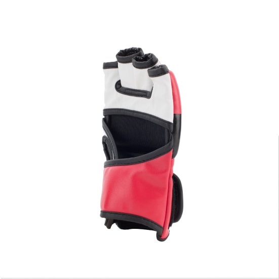 UFC ユーエフシー オープンパームMMAトレーニンググローブ RED×BLACK×WHITE レッド 赤 S/M UHK-69668