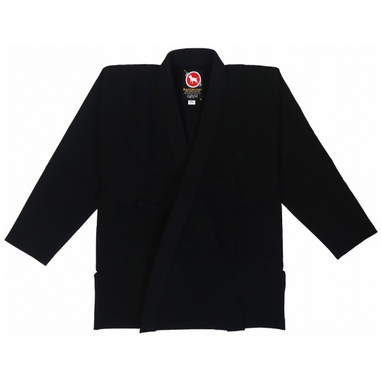 ブルテリア bjk-502 BULL TERRIER 柔術衣 ウルトラライトZeroR 黒