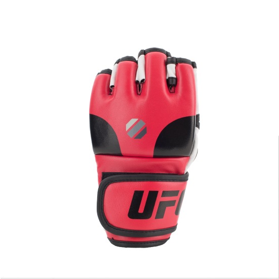 UFC ユーエフシー オープンパームMMAトレーニンググローブ RED×BLACK×WHITE レッド 赤 L/XL UHK-69669