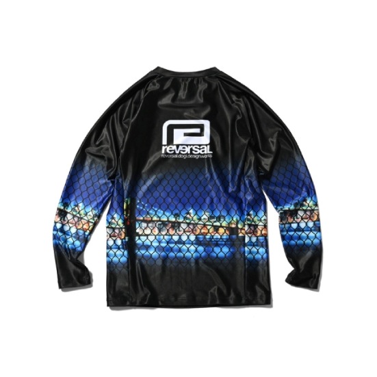 リバーサル reversal LFYT x reversal NYC LONG RASH GUARD