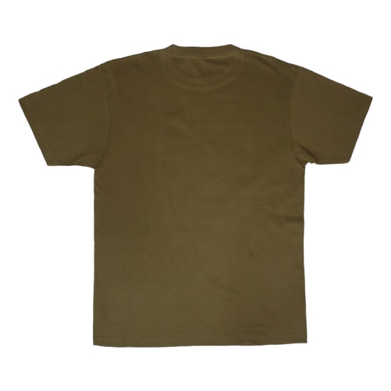 ブルテリア bj-496 BULL TERRIER Tシャツ Steel Logo オリーブ
