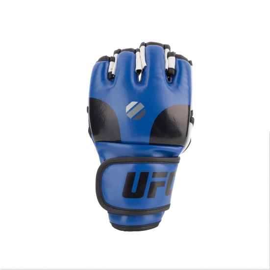 UFC ユーエフシー オープンパームMMAトレーニンググローブ BLUE×BLACK×WHITE ブルー 青 L/XL UHK-69672