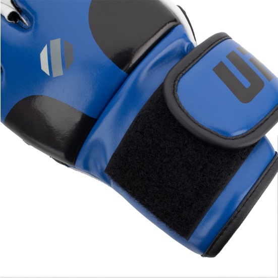 UFC ユーエフシー オープンパームMMAトレーニンググローブ BLUE×BLACK×WHITE ブルー 青 L/XL UHK-69672